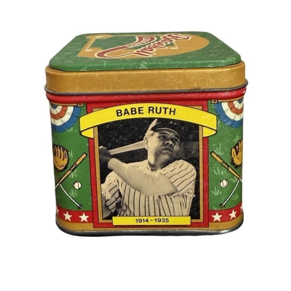 Baseball Legends Collector Tin‎ Unisex OS Multi Good Vintage Sports Memorabilia